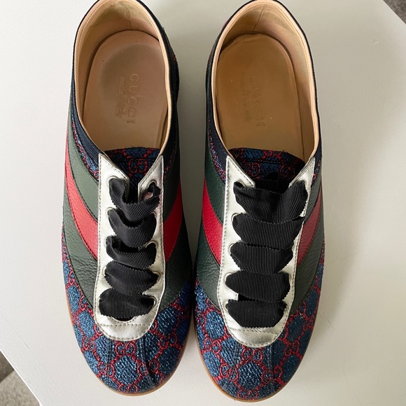 GUCCI lurex bowling sneakers - Picture 2 of 8